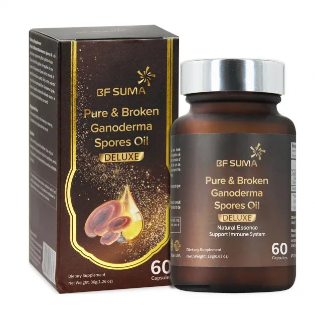 Pure Broken Ganoderma Spores Oil Capsules